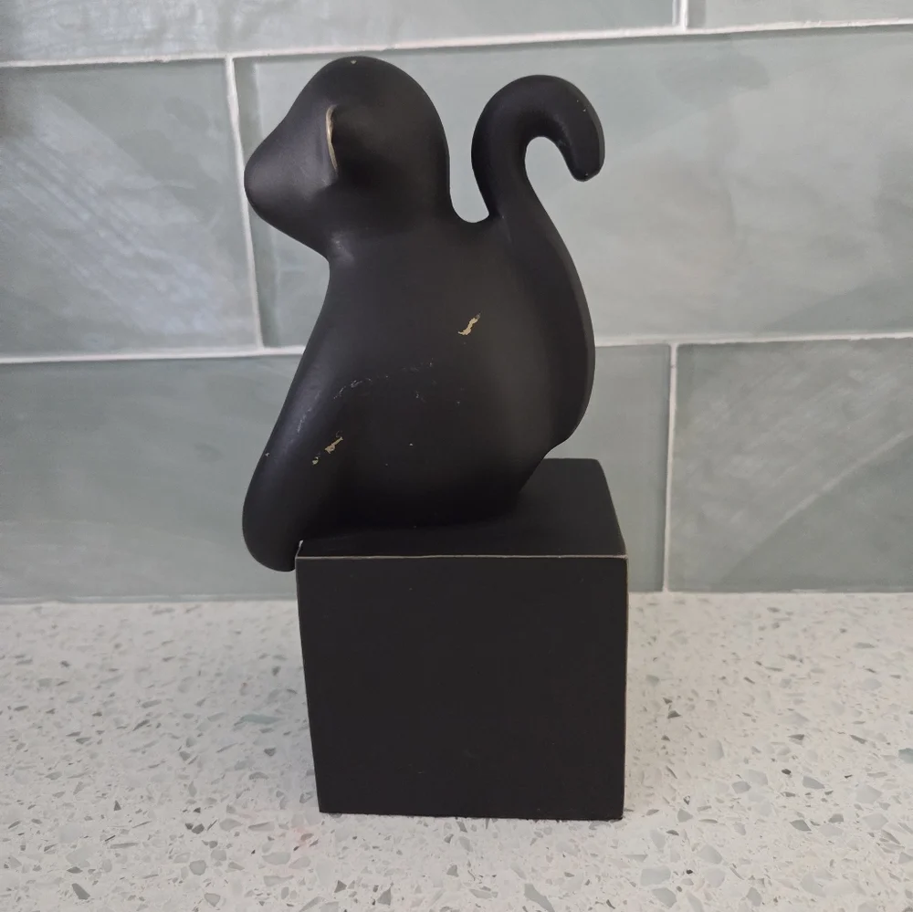 West Elm monkey stylized